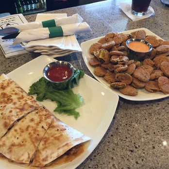 Keg & Cork - Chicken Quesadilla & Fried Pickles!!! - New American Near Me - Casper, Wyoming