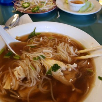 Pho Chau Restaurant - Pho with Chicken - Vietnamese Near Me - Dallas, Texas