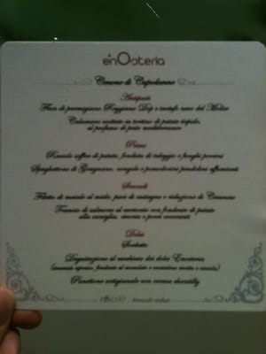 Menu photo 6 Enosteria Capolecase Rome, RM