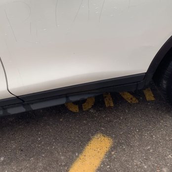 Budget - Keyed car "bum bit*h" - Car Rental Near Me - Detroit, Michigan