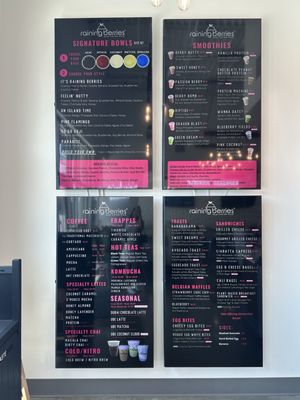Menu photo 3 Raining Berries Westchase, FL