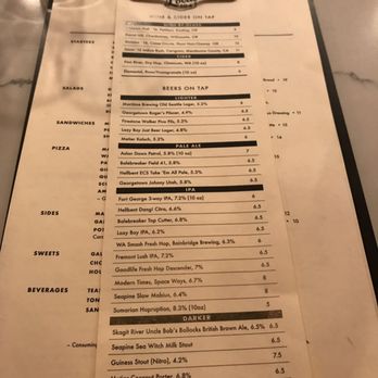 Local 104 - Menu - 10/2018 - Pizza Near Me - Lake Forest Park, Washington Local 104 - Menu - 10/2018 - Pizza Near Me - Lake Forest Park, Washington