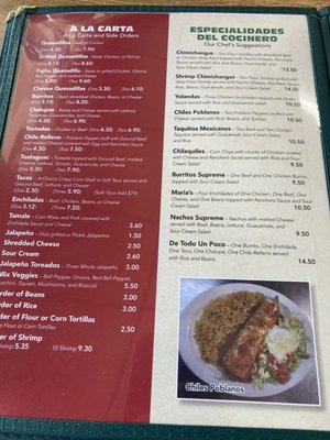 Menu photo 3 Las Pedrita's Mexican Restaurant Florence, SC Menu photo 3 Las Pedrita's Mexican Restaurant Florence, SC