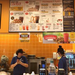 Pretzelmaker - The menu board ~