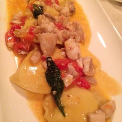 L'angolo del Mare - Ravioli di burrata con cernia