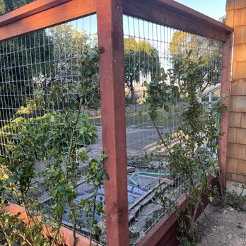 707 Fence - I chose a wire framed fence to maximize the view from the backyard. - Fences & Gates Near Me - Santa Rosa, California