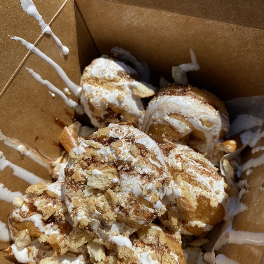 Glazey Days Donuts - S'mores added pretzels - Donuts Near Me Glazey Days Donuts - S'mores added pretzels - Donuts Near Me