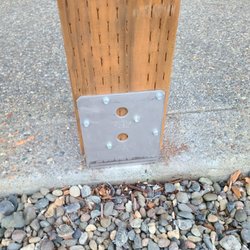 Decks North Best - Post rot repair.