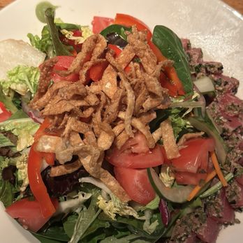 BJ's Restaurant & Brewhouse - Enlightened Seared Ahi Salad - New American Near Me - Mentor, Ohio BJ's Restaurant & Brewhouse - Enlightened Seared Ahi Salad - New American Near Me - Mentor, Ohio