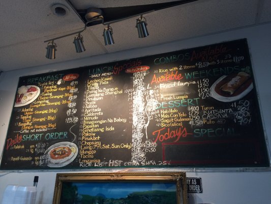 Menu photo 1 Aling Ening Restaurant Vancouver, BC Menu photo 1 Aling Ening Restaurant Vancouver, BC