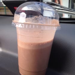 The Honest Food Company - Cashew , cinnamon , cocao and their own brand of egg protein , mixed with water !