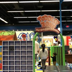 Toddler Zone supposedly for 3 years and under.