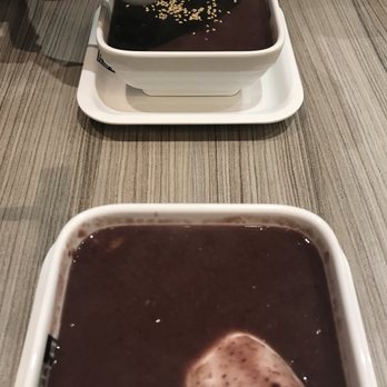 Hong Kong Day Dessert - Red bean soup and sesame soup. Missing the glutinous rice balls though...forgot to ask for it - Desserts Near Me - Sydney, NSW Hong Kong Day Dessert - Red bean soup and sesame soup. Missing the glutinous rice balls though...forgot to ask for it - Desserts Near Me - Sydney, NSW