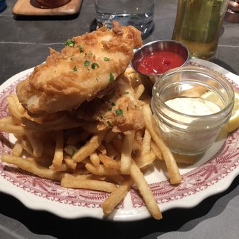 Fannie Q’s Saloon - Fish and chips. - American Near Me - Denali, Alaska