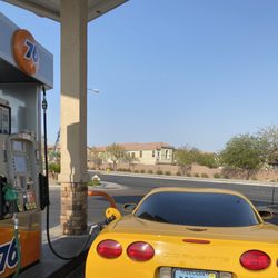 Speedee Mart - Styling at the 76 pump. $4.19 a gallon Premium