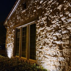 Outdoor Lighting Perspectives - stonework!