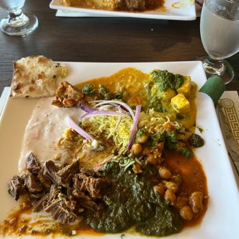 Curry Craft - This is an assortment of curry, including land with garlic nam - Indian Near Me - San Marcos, California