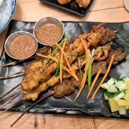 Chicken Satay Skewers Chicken Satay Skewers