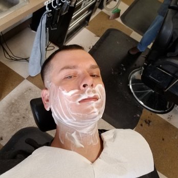 East 50 Barber Shop - Getting a clean straight razor shave to start the yeard! - Barbers Near Me - Carson City, Nevada