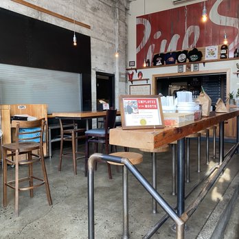 Pine State Biscuits - Interior, closed to diners. To go orders lined up - Breakfast & Brunch Near Me - Portland, Oregon Pine State Biscuits - Interior, closed to diners. To go orders lined up - Breakfast & Brunch Near Me - Portland, Oregon