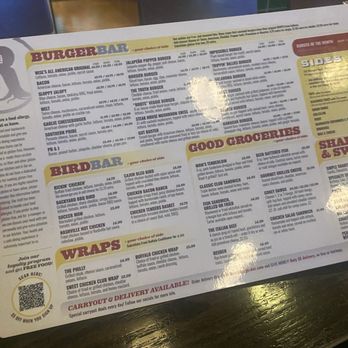 Roots Burger Bar - Menu 6/25 - American Near Me - Carmel, Indiana