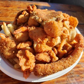 Neptune's Net - Neptune's Net Sampler - Seafood Near Me - Malibu, California Neptune's Net - Neptune's Net Sampler - Seafood Near Me - Malibu, California