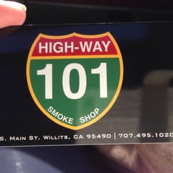 101 Smoke Shop - Business card