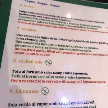 Veggie Garden - Pix of menu offerings - Vegan Near Me - Barcelona, B
