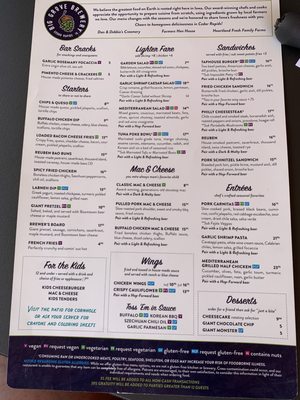 Menu photo 4 Big Grove Brewery & Taproom Cedar Rapids, IA