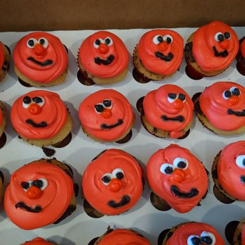 Good Cake Bakery - a box of cupcakes decorated like sesame street characters - Bakeries Near Me - Tigard, Oregon Good Cake Bakery - a box of cupcakes decorated like sesame street characters - Bakeries Near Me - Tigard, Oregon