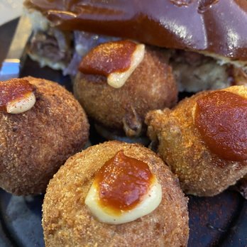 Poquito - Lamb Croquettes - Tapas/Small Plates Near Me - Holland, Michigan Poquito - Lamb Croquettes - Tapas/Small Plates Near Me - Holland, Michigan