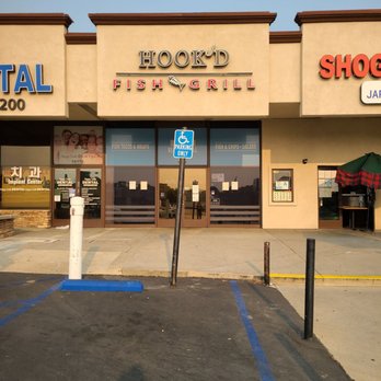 Hook'd Fish Grill - Their front entrance - Seafood Near Me - Northridge, California Hook'd Fish Grill - Their front entrance - Seafood Near Me - Northridge, California