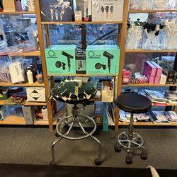 Salon Services - I had to laugh when I saw the stool to the left. Truly, comfort and quality wins over cheap and uncomfortable.