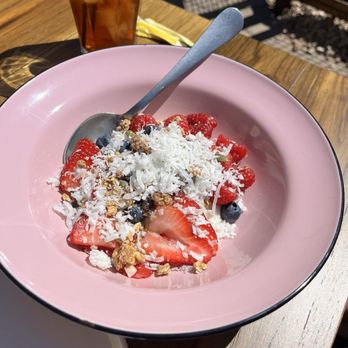 Scout Bar & Grill - Greek yogurt with granola and berries - Juice Bars & Smoothies Near Me - Springdale, Utah Scout Bar & Grill - Greek yogurt with granola and berries - Juice Bars & Smoothies Near Me - Springdale, Utah
