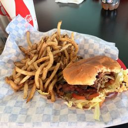 Bacon Burger Combo (no cheese) Bacon Burger Combo (no cheese)