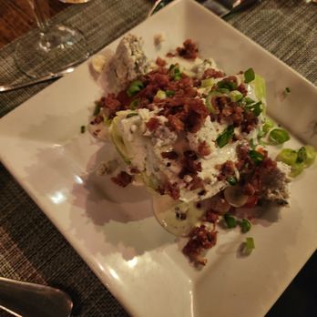 Biggest Little Steakhouse - Classic steakhouse side, the wedge salad - Steakhouses Near Me - Reno, Nevada