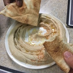 Cabbage Leaves Combo Salad, Hummus and Pita