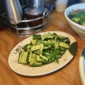Yuanbao Jiaozi - Cucumber Salad ($8.99) - Chinese Near Me - Burlingame, California Yuanbao Jiaozi - Cucumber Salad ($8.99) - Chinese Near Me - Burlingame, California