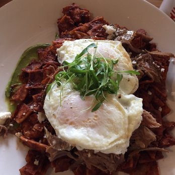 Early Bird - Carnitas Chilaquiles (Meh, skip) - New American Near Me - Fullerton, California Early Bird - Carnitas Chilaquiles (Meh, skip) - New American Near Me - Fullerton, California