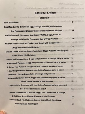 Menu photo 2 Conscious Kitchen Edmond, OK Menu photo 2 Conscious Kitchen Edmond, OK