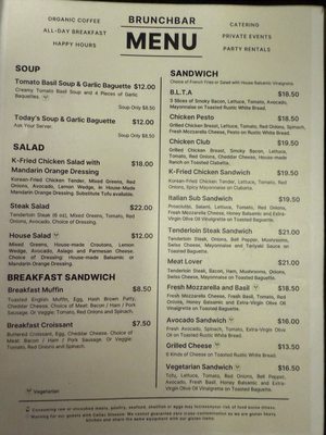 Menu photo 3 Brunchbar Bellevue, WA