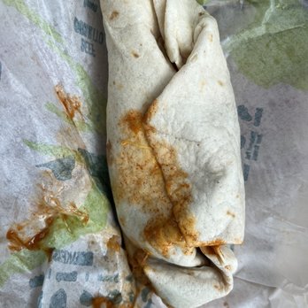 Taco Bell - Taco Bell burrito. What a mess. This is how they serve it - Fast Food Near Me - Audubon, Pennsylvania Taco Bell - Taco Bell burrito. What a mess. This is how they serve it - Fast Food Near Me - Audubon, Pennsylvania