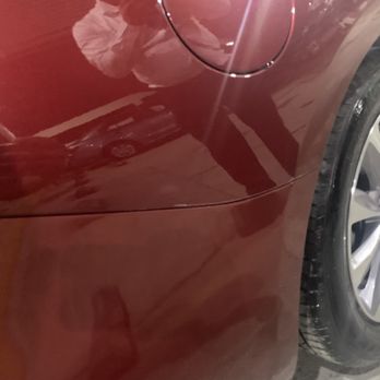 Enterprise Rent A Car - Where is the dent? - Car Rental Near Me