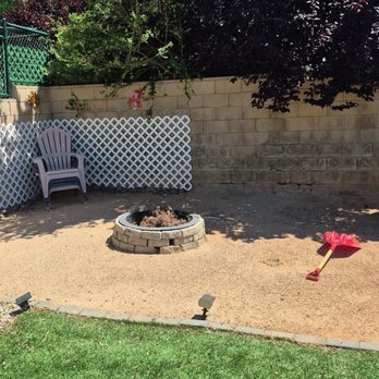 DMB Junk Removal & Yard Maintenance - After all the weeds removed around the fire pit. - Junk Removal & Hauling Near Me - Rosamond, California DMB Junk Removal & Yard Maintenance - After all the weeds removed around the fire pit. - Junk Removal & Hauling Near Me - Rosamond, California