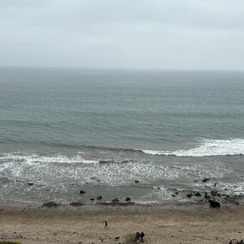 Neptune's Net - Beach view with overcast - Seafood Near Me - Malibu, California Neptune's Net - Beach view with overcast - Seafood Near Me - Malibu, California