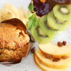 Manna Gusta - Muffin Onctueux (sans produits laitiers et à base d'ingrédients bio) et sa confiture maison. Photos: © http://pascalemeyerpg.com/