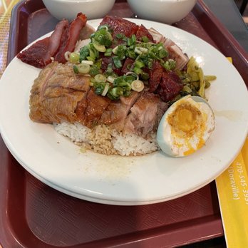 Best BBQ - 3 meat and rice - Barbeque Near Me - Chamblee, Georgia