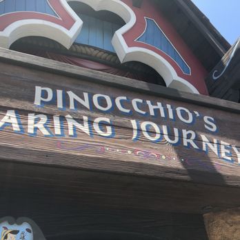 Pinocchio's Daring Journey - Amusement Parks Near Me - Anaheim, California