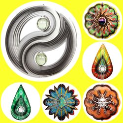 Alaskans Art-n-Around - Laser Cut Wind Spinners 3D, Giant, Colored, Mini Box Sets, Sport Teams,