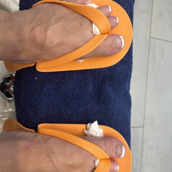 Spring Nail Spa 2 - French pedi - Nail Salons Near Me - Folsom, California Spring Nail Spa 2 - French pedi - Nail Salons Near Me - Folsom, California